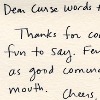 Thanks!